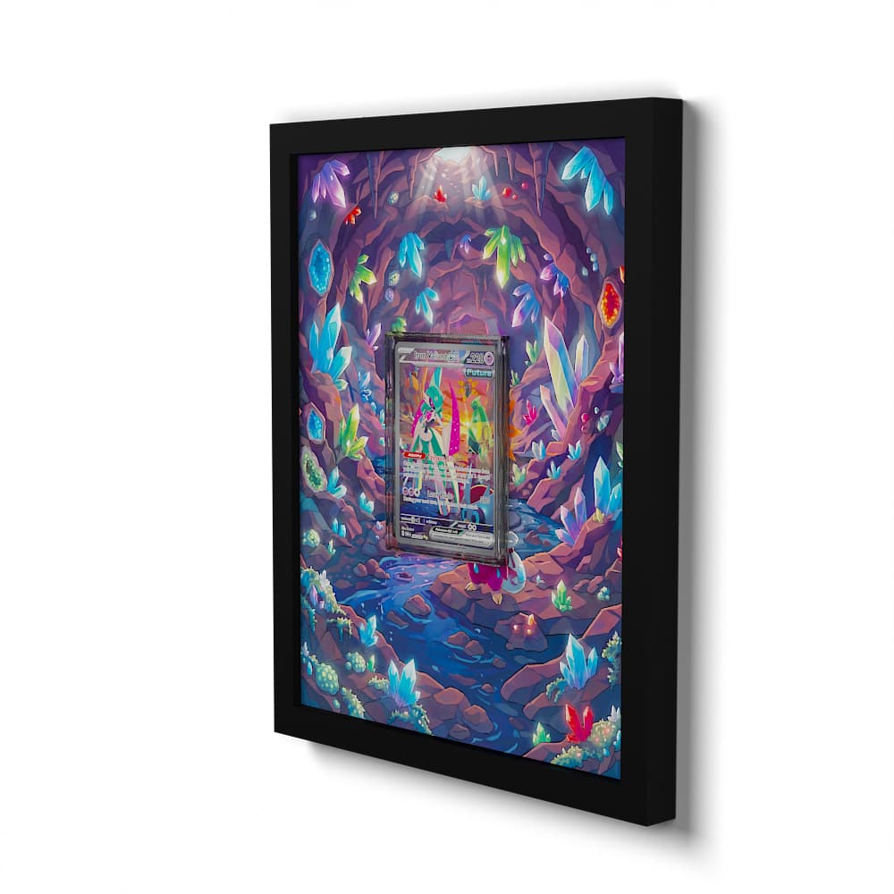 249/182 Eisenkrieger EX - Extended Artwork Framed Pokemon Card Display