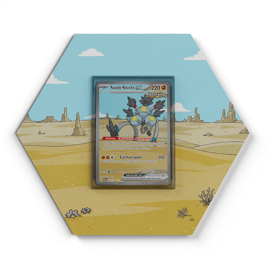 250/182 Sandfell EX - Extended Artwork Pokemon Card Display