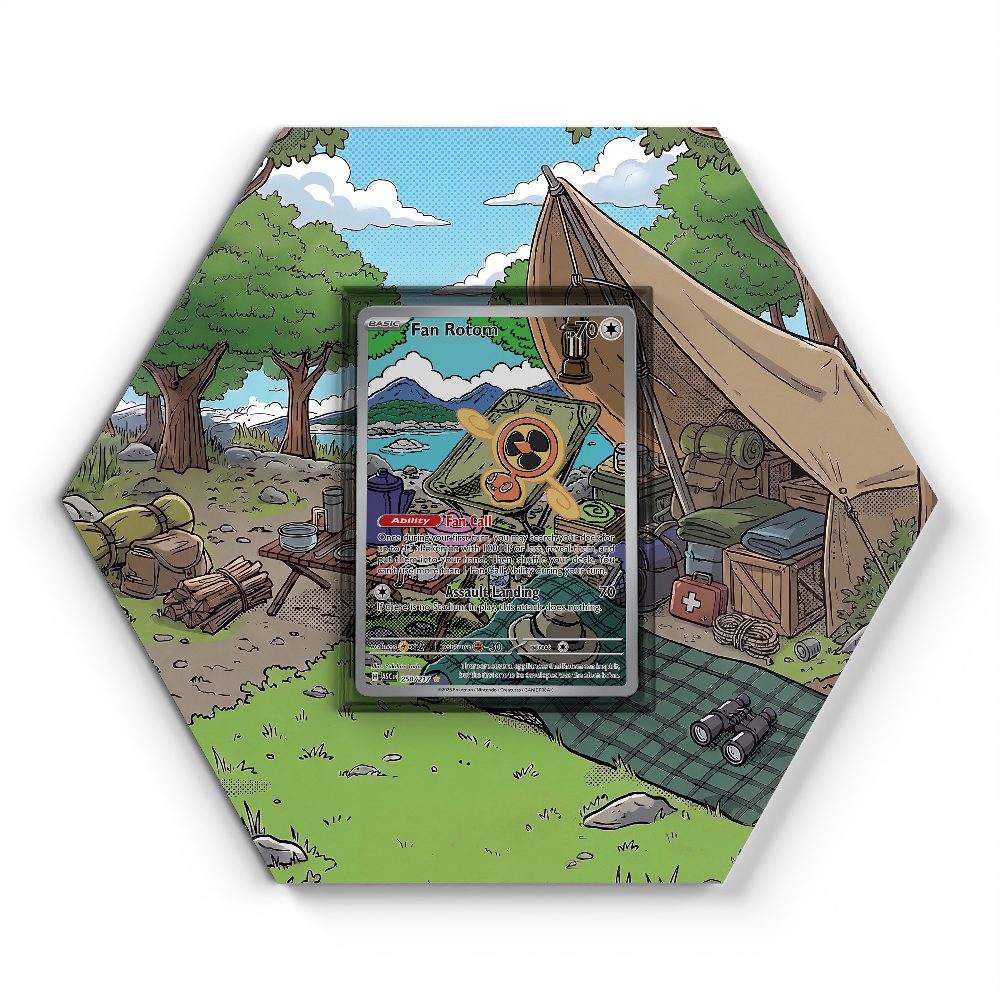 105 Branawarz - Extended Artwork Pokemon Card Display
