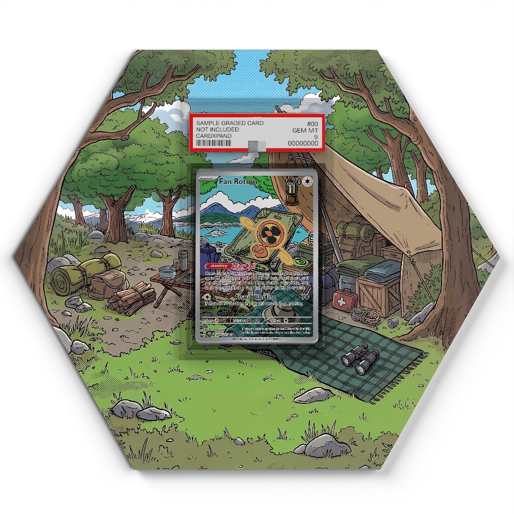 105 Branawarz - Extended Artwork Pokemon Card Display
