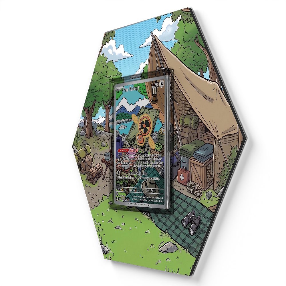 105 Branawarz - Extended Artwork Pokemon Card Display