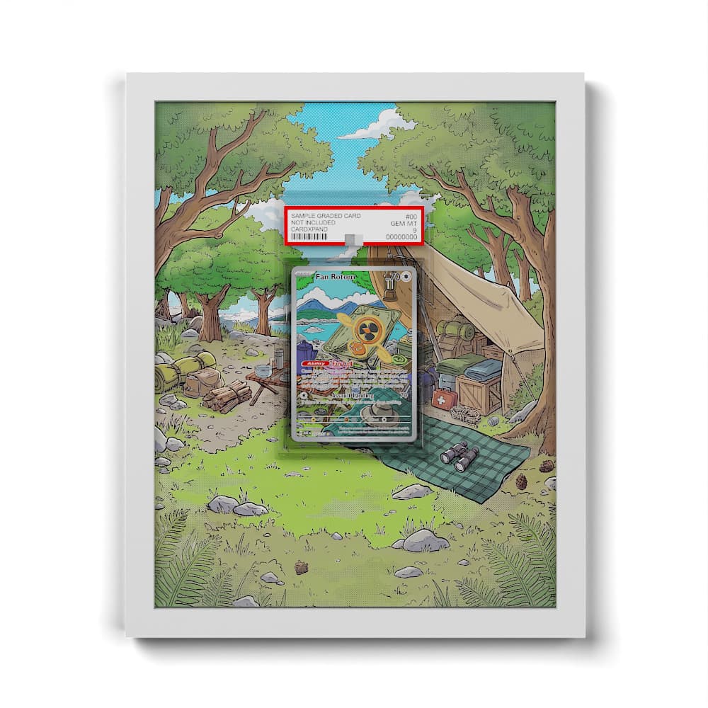 250 Ventilator-Rotom - Extended Artwork Framed Pokemon Card Display