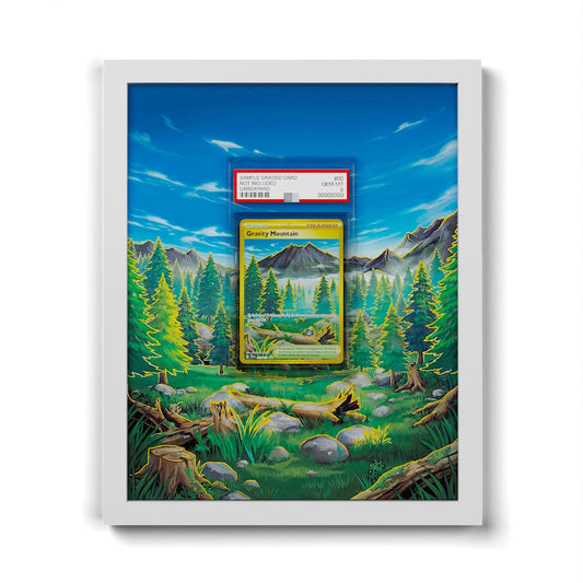 250 Schwerkraftberg - Extended Artwork Framed Pokemon Card Display