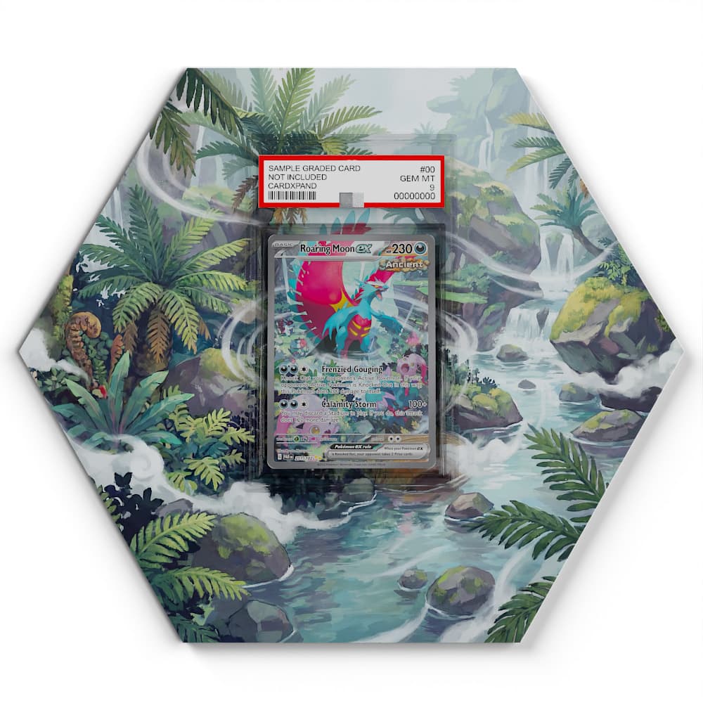 251 Donnersichel - Extended Artwork Pokemon Card Display