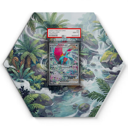 251 Donnersichel - Extended Artwork Pokemon Card Display