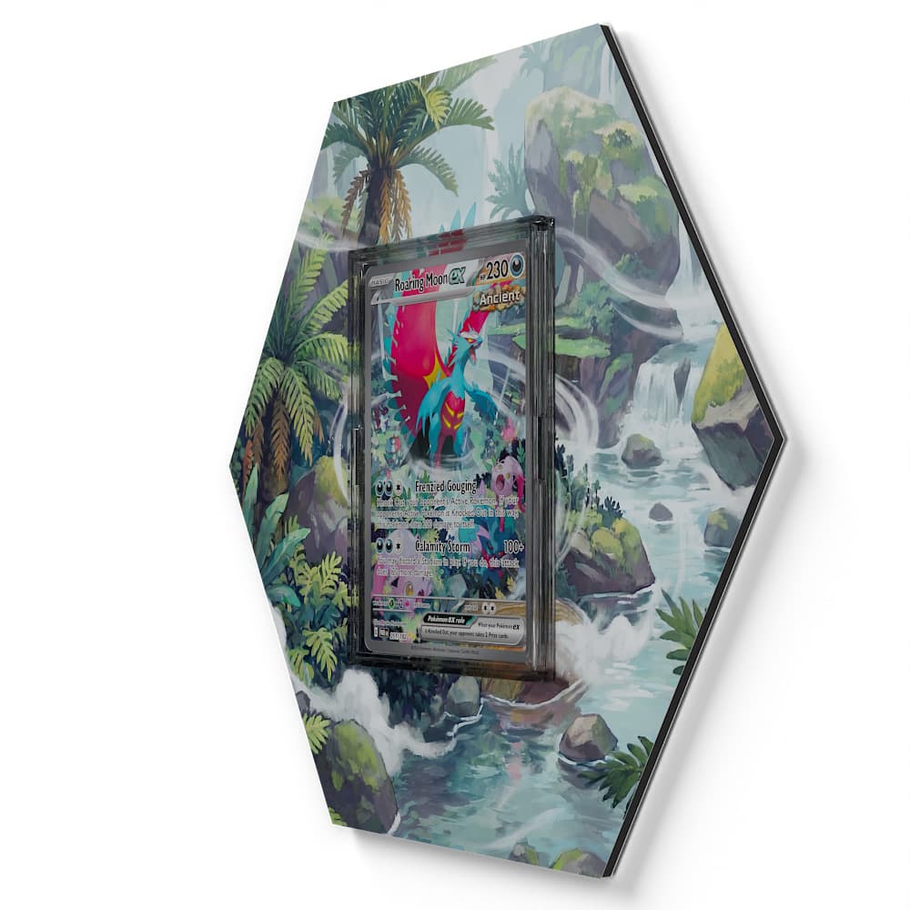 251 Donnersichel - Extended Artwork Pokemon Card Display