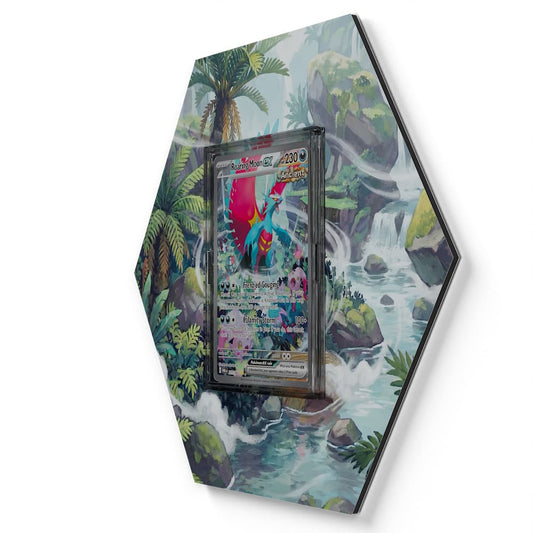 251 Donnersichel - Extended Artwork Pokemon Card Display
