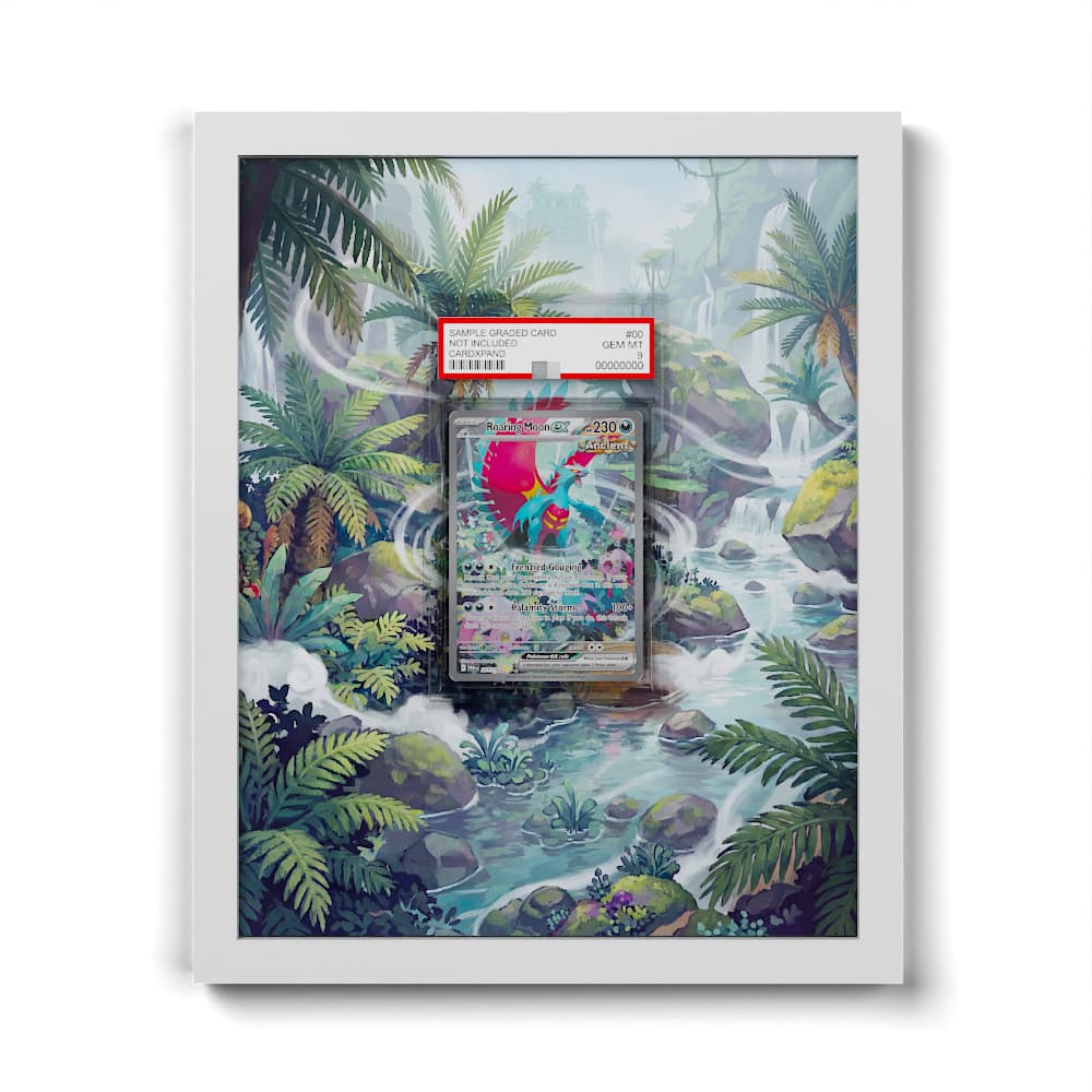 251/182 Donnersichel - Extended Artwork Framed Pokemon Card Display