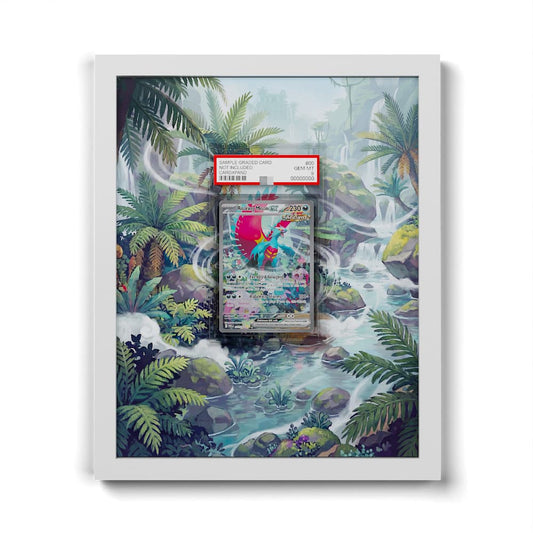 251/182 Donnersichel - Extended Artwork Framed Pokemon Card Display