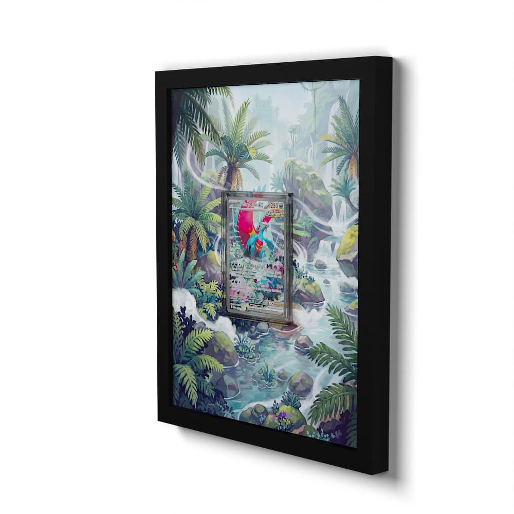 251/182 Donnersichel - Extended Artwork Framed Pokemon Card Display