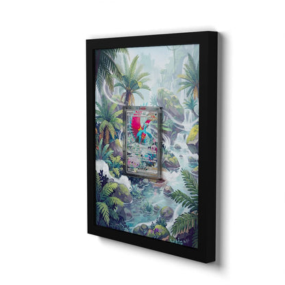 251/182 Donnersichel - Extended Artwork Framed Pokemon Card Display