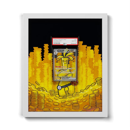 252/182 Monetigo EX - Extended Artwork Framed Pokemon Card Display