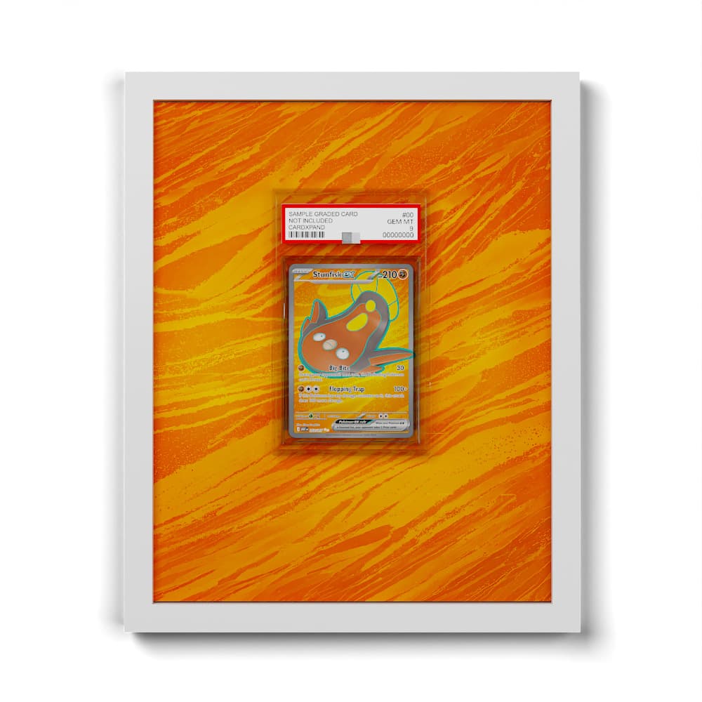 252 Flunschlik EX - Extended Artwork Framed Pokemon Card Display