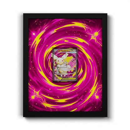 253 Mega-Ohrdoch EX - Extended Artwork Framed Pokemon Card Display