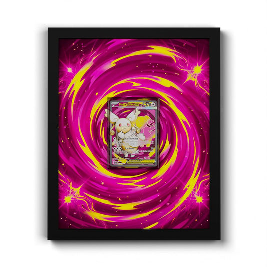 253 Mega-Ohrdoch EX - Extended Artwork Framed Pokemon Card Display