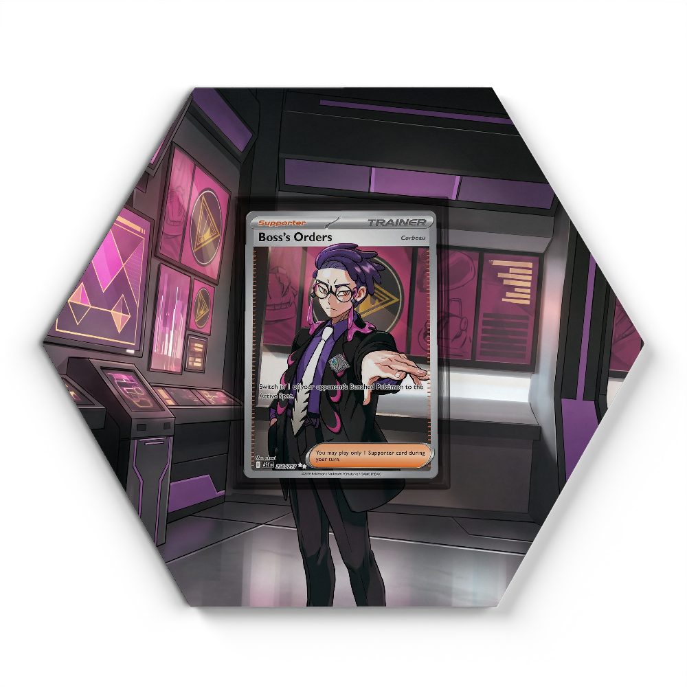 105 Branawarz - Extended Artwork Pokemon Card Display