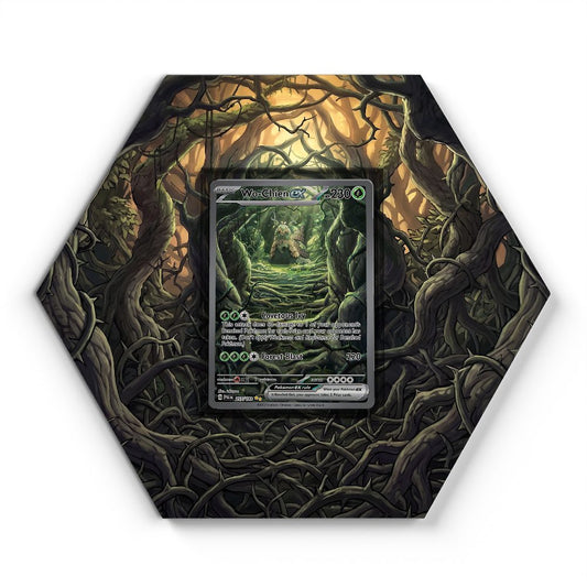 257/193 Wo-Chien EX - Extended Artwork Pokemon Card Display