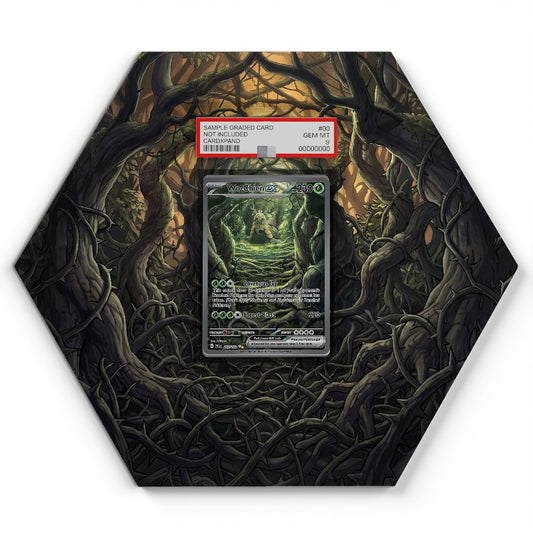 257/193 Wo-Chien EX - Extended Artwork Pokemon Card Display