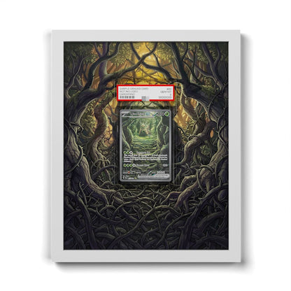 257 Chongjian EX - Extended Artwork Framed Pokemon Card Display