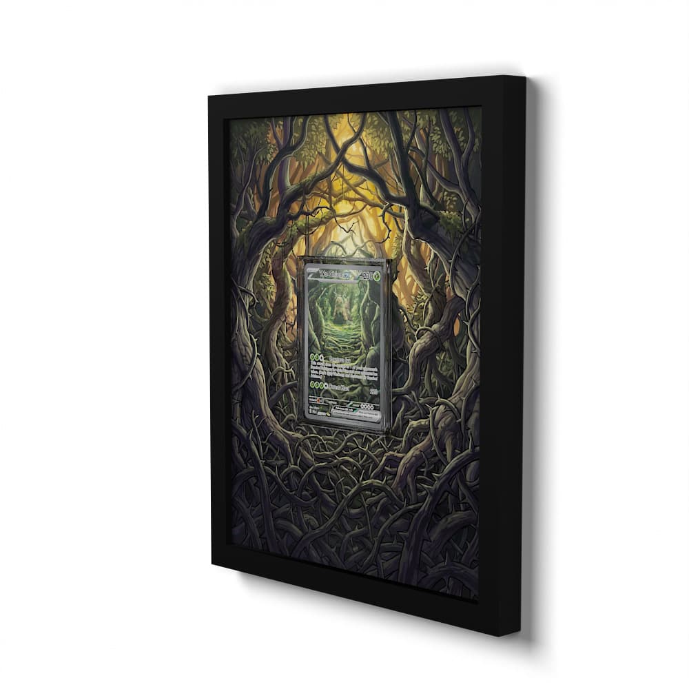257 Chongjian EX - Extended Artwork Framed Pokemon Card Display