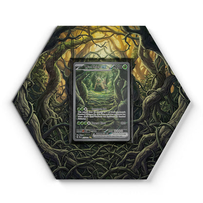 257/193 Wo-Chien EX - Extended Artwork Pokemon Card Display