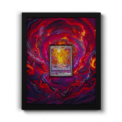 259/193 Yuyu EX - Extended Artwork Framed Pokemon Card Display
