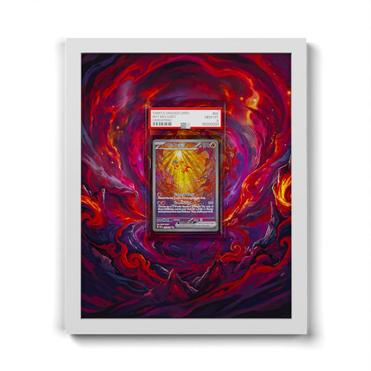 259/193 Yuyu EX - Extended Artwork Framed Pokemon Card Display