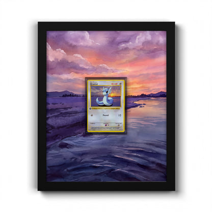 26/102 Dratini - Extended Artwork Pokemon Card Frame