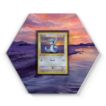 26/102 Dratini - Extended Artwork Pokemon Card Display