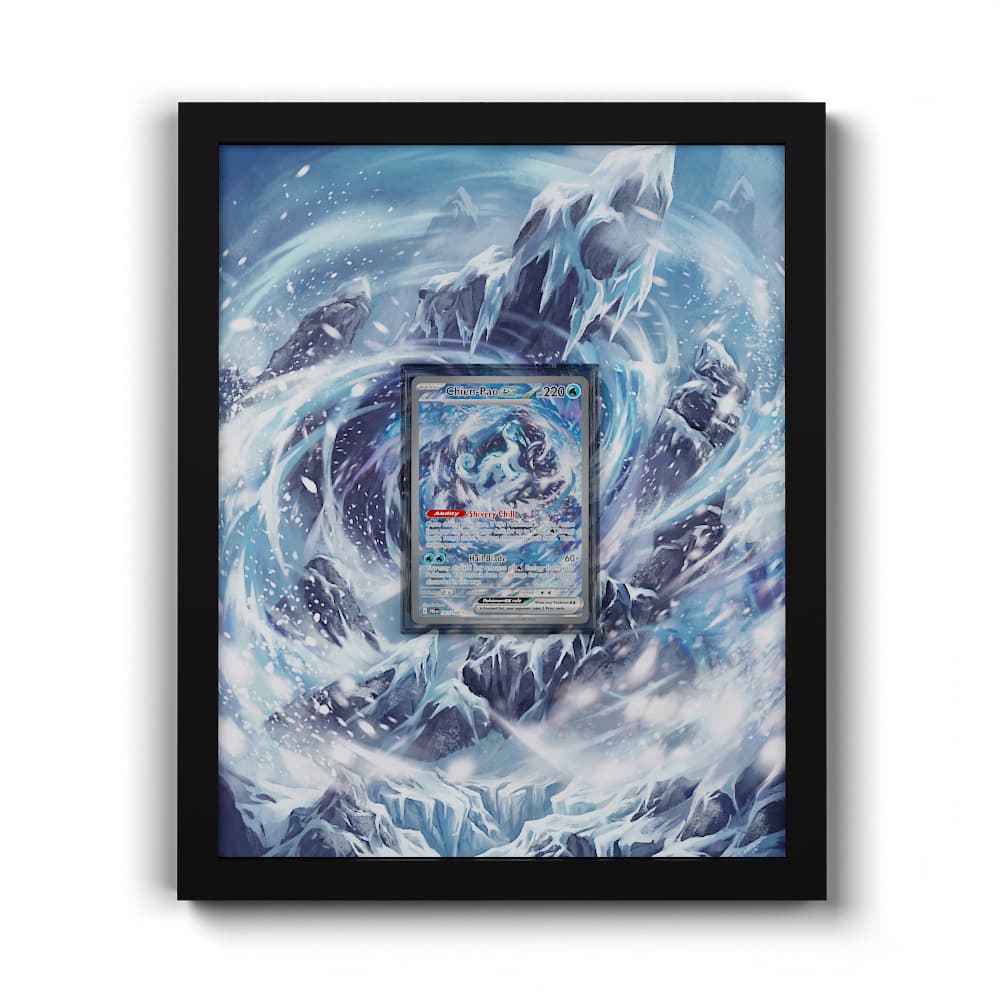 261 Baojian EX - Extended Artwork Framed Pokemon Card Display