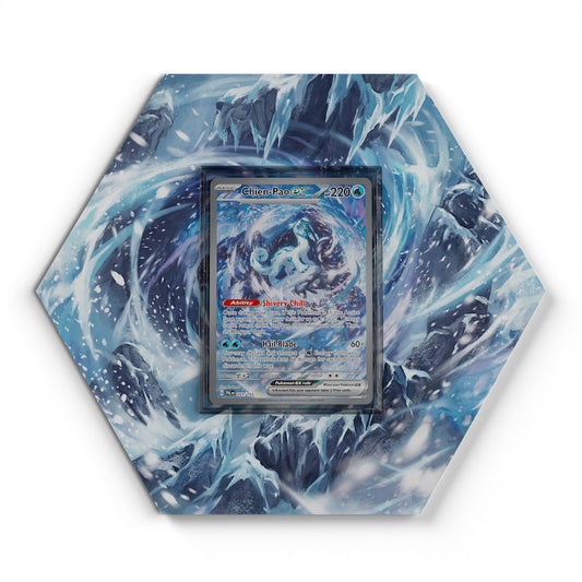 261/193 Chien-Pao EX - Extended Artwork Pokemon Card Display