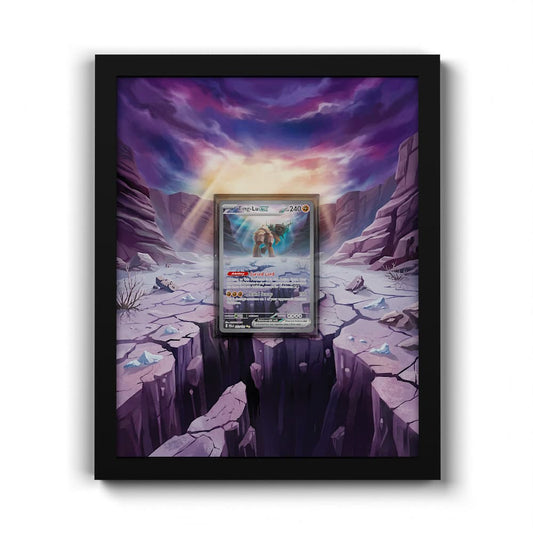263 Dinglu EX - Extended Artwork Framed Pokemon Card Display