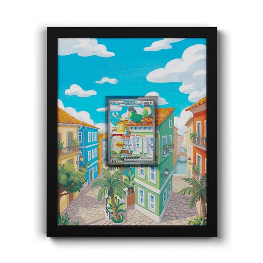 264 Famieps EX - Extended Artwork Framed Pokemon Card Display