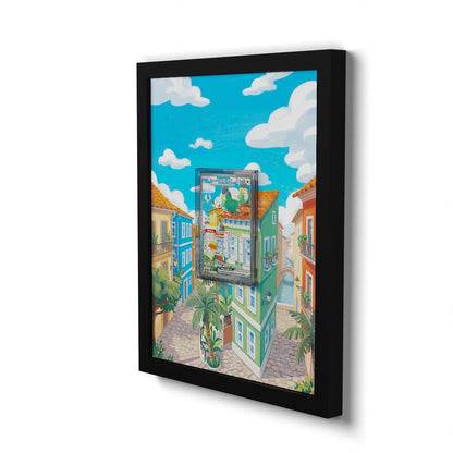 264 Famieps EX - Extended Artwork Framed Pokemon Card Display