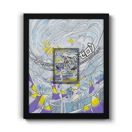 265 Mega-Frosdedje EX - Extended Artwork Framed Pokemon Card Display