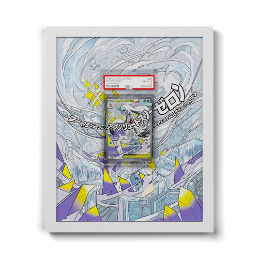 265 Mega-Frosdedje EX - Extended Artwork Framed Pokemon Card Display