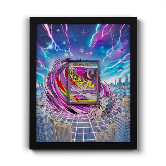 269 Mega-Gengar EX - Extended Artwork Framed Pokemon Card Display