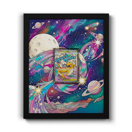 271 Mega-Dragoran EX - Extended Artwork Framed Pokemon Card Display