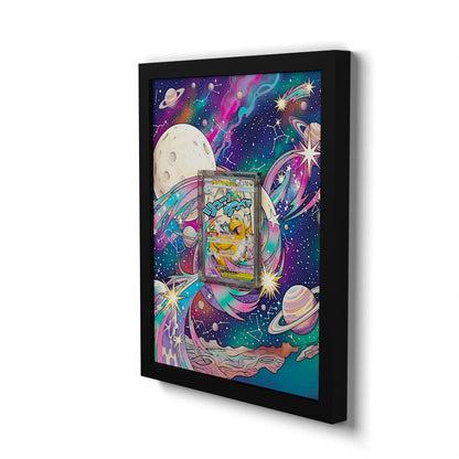 271 Mega-Dragoran EX - Extended Artwork Framed Pokemon Card Display