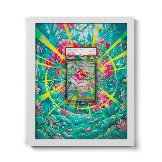272 Mega-Meganie EX - Extended Artwork Framed Pokemon Card Display