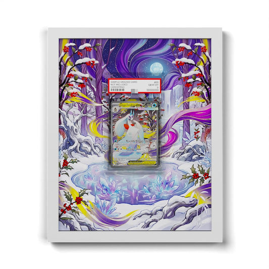 275 Mega-Frosdedje EX - Extended Artwork Framed Pokemon Card Display