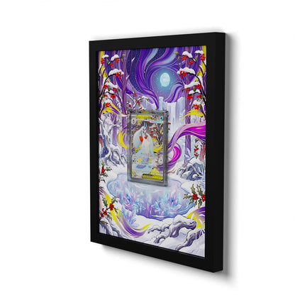 275 Mega-Frosdedje EX - Extended Artwork Framed Pokemon Card Display