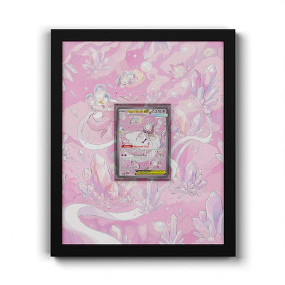 282 Mega-Diancie EX - Extended Artwork Framed Pokemon Card Display