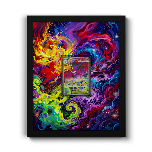 284 Mega-Gengar EX - Extended Artwork Framed Pokemon Card Display