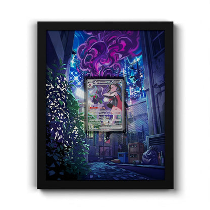 287 Marys Olangaar EX - Extended Artwork Framed Pokemon Card Display