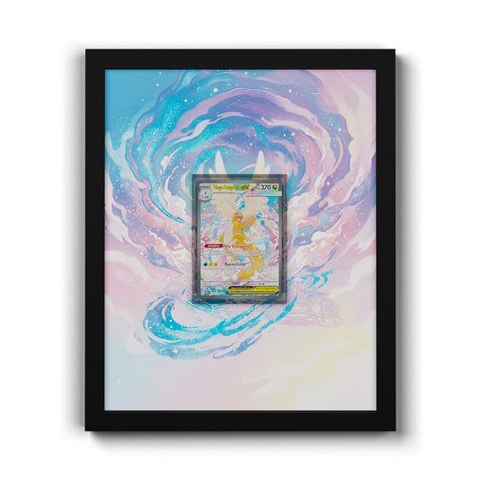 290 Mega-Dragoran EX - Extended Artwork Framed Pokemon Card Display