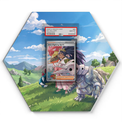 292/217 Lilia Kampfgeist - Extended Artwork Pokemon Card Display