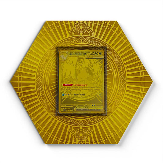 295/217 Mega Dragonite EX - Extended Artwork Pokemon Card Display