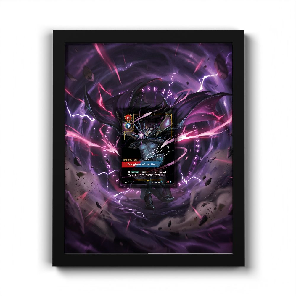 299/298 Daughter of the Void - Extended Artwork Riftbound Card Frame