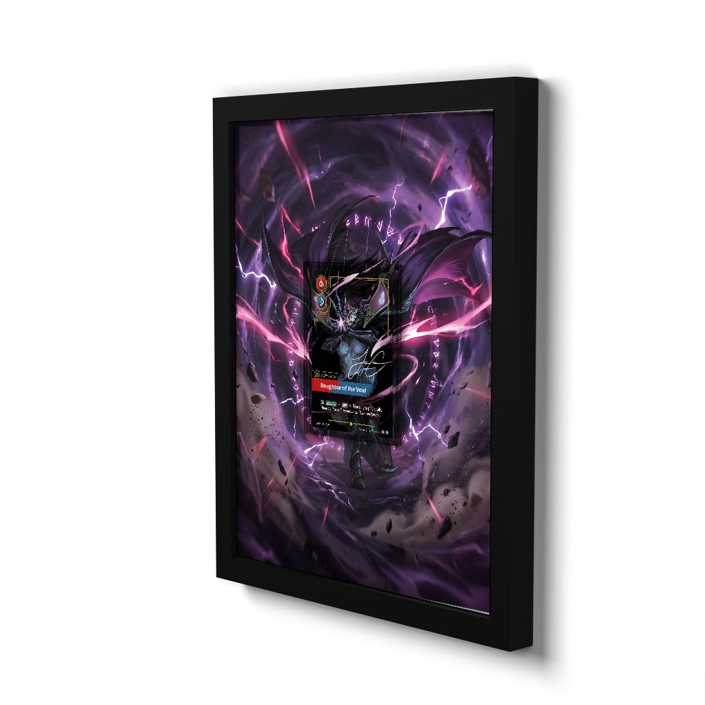 299/298 Daughter of the Void - Extended Artwork Riftbound Card Frame